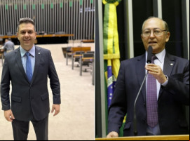 Tiago Dimas e Lázaro Botelho, que disputaram cadeiras na Câmara Federal nas eleições de 2022 