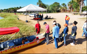 O evento, que destacou a importância da conscientização ambiental e do trabalho coletivo, contou com a parceria do Corpo de Bombeiros, Faculdade Católica Dom Orione (Facdo), Maxim e Motoclube Insanos
